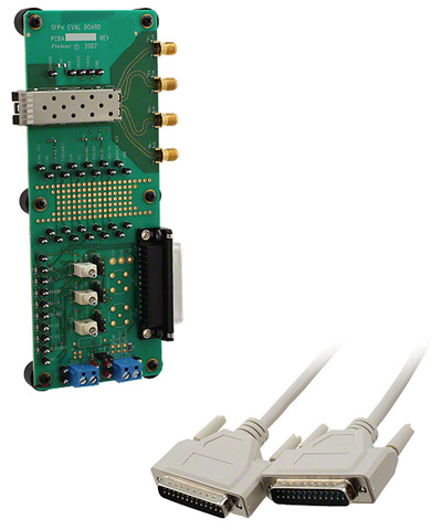 Finisar's FDB-1027 SFP/SFP+ evaluation board Finisar’s FDB-1027 SFP/SFP+ evaluation board